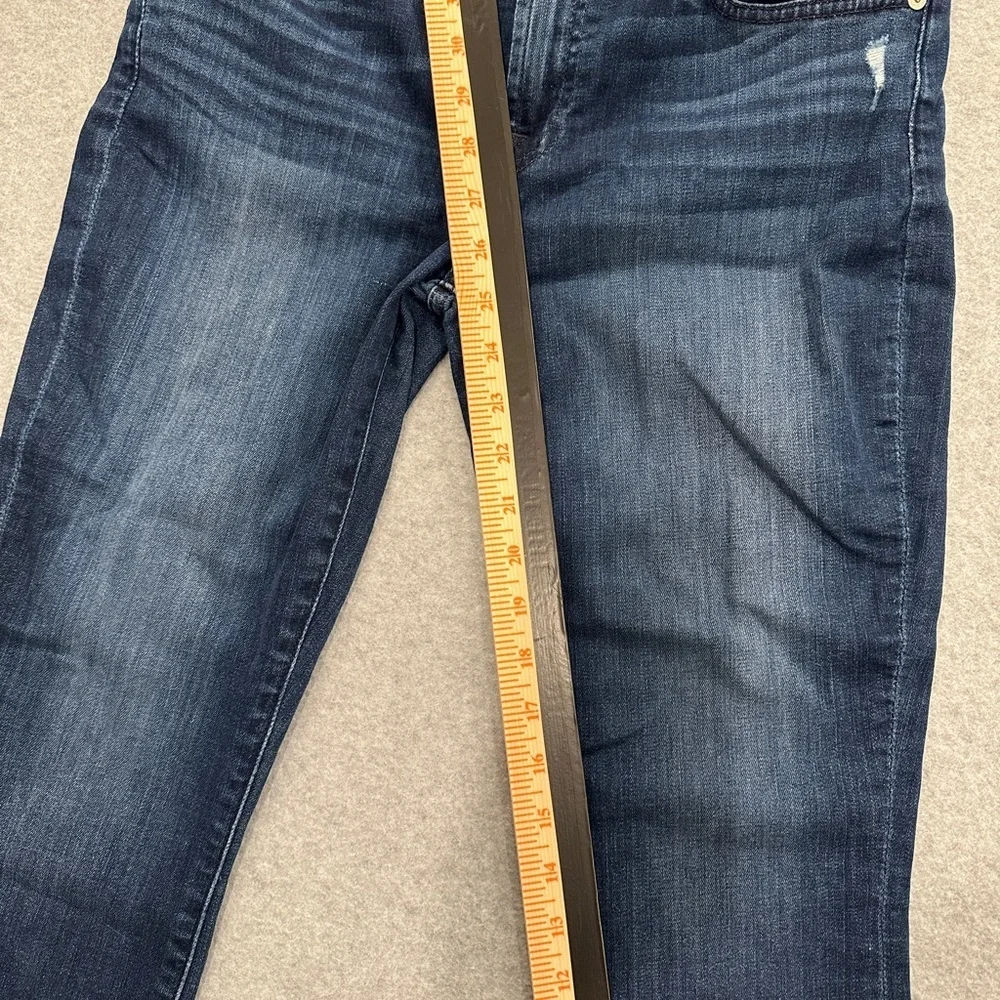 7 For All Mankind Dark Wash Ankle Jeans